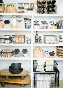 Pantry Storage Containers in your custome Diyanni homes pantry