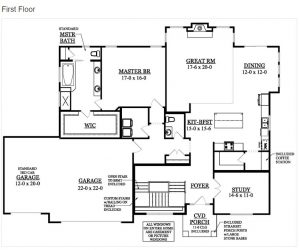 Sapphire Home Design First Floor