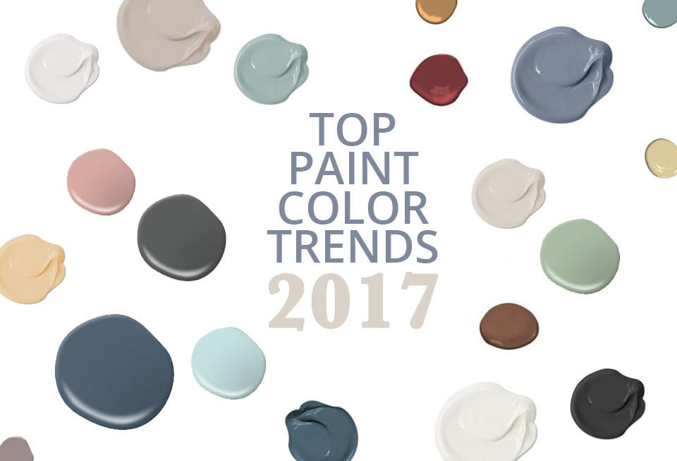Paint Color Trends of 2017