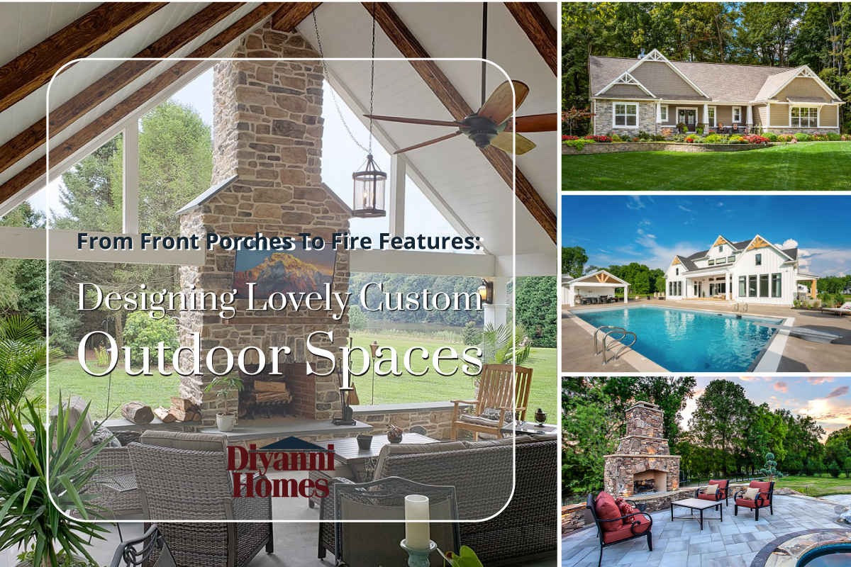 From front porches to fire features: Designing Lovely Custom Outdoor Spaces